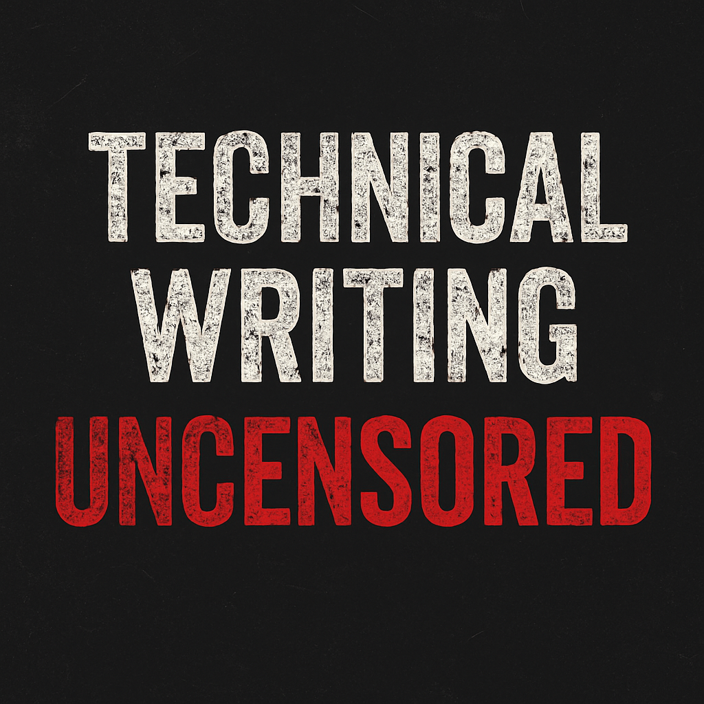 Technical Writing Uncensored